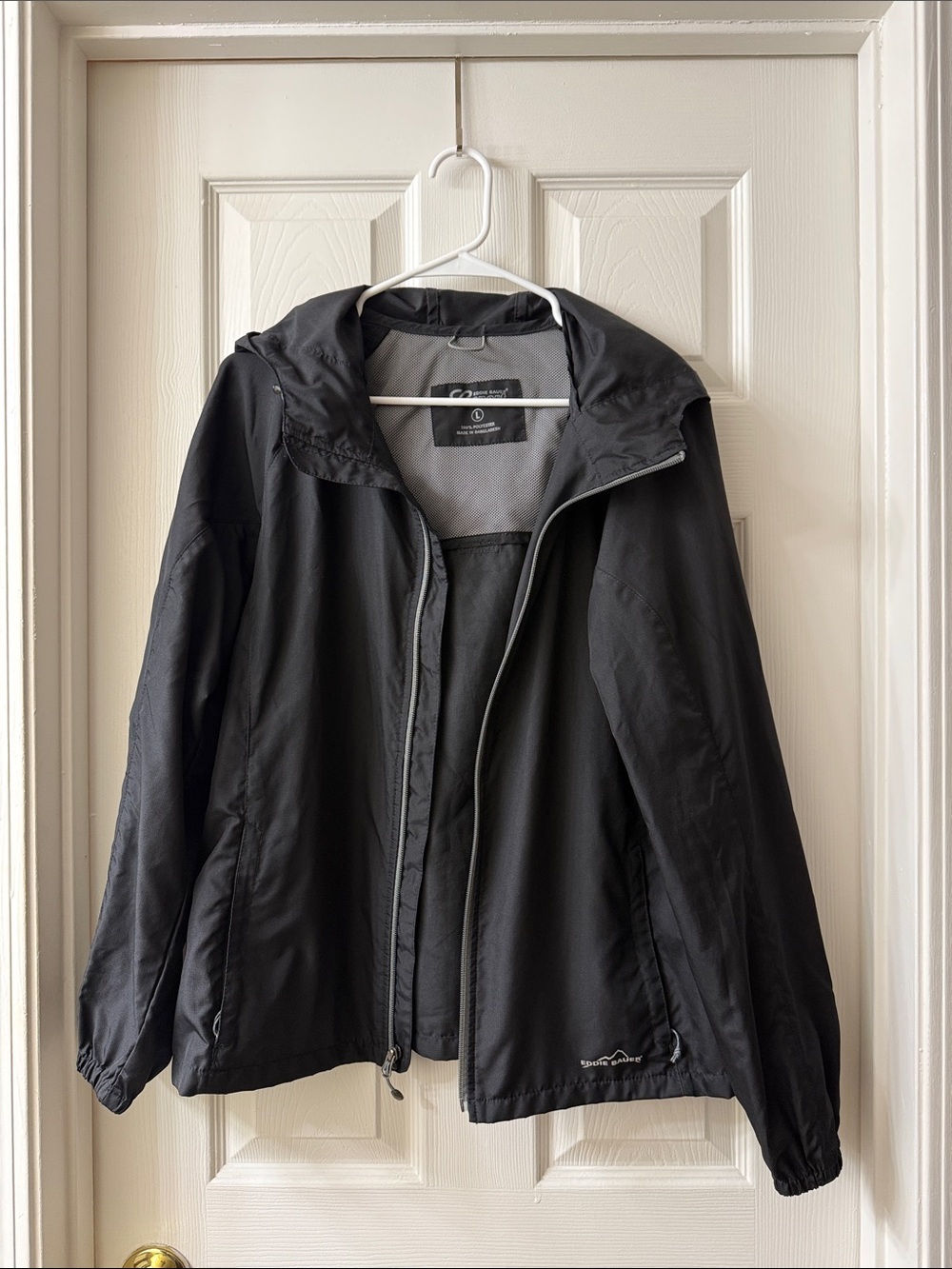 Eddie Bauer Sport Hooded Packable Jacket